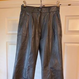 Toff's Women's Leather Pants